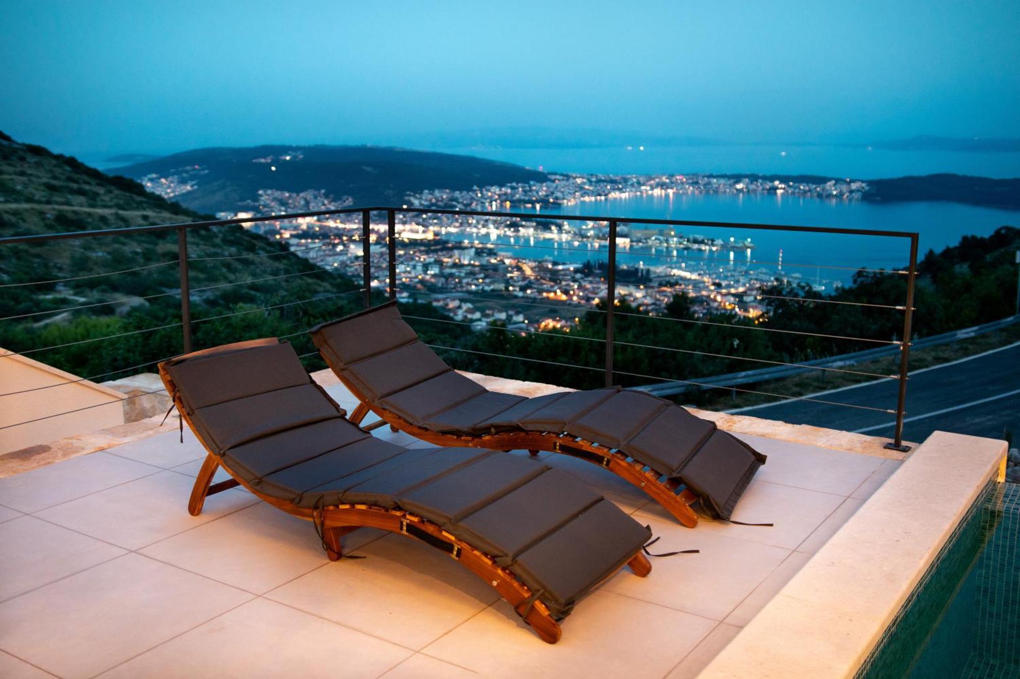 Villa Blue Horizon Donji Seget Zewnętrze zdjęcie