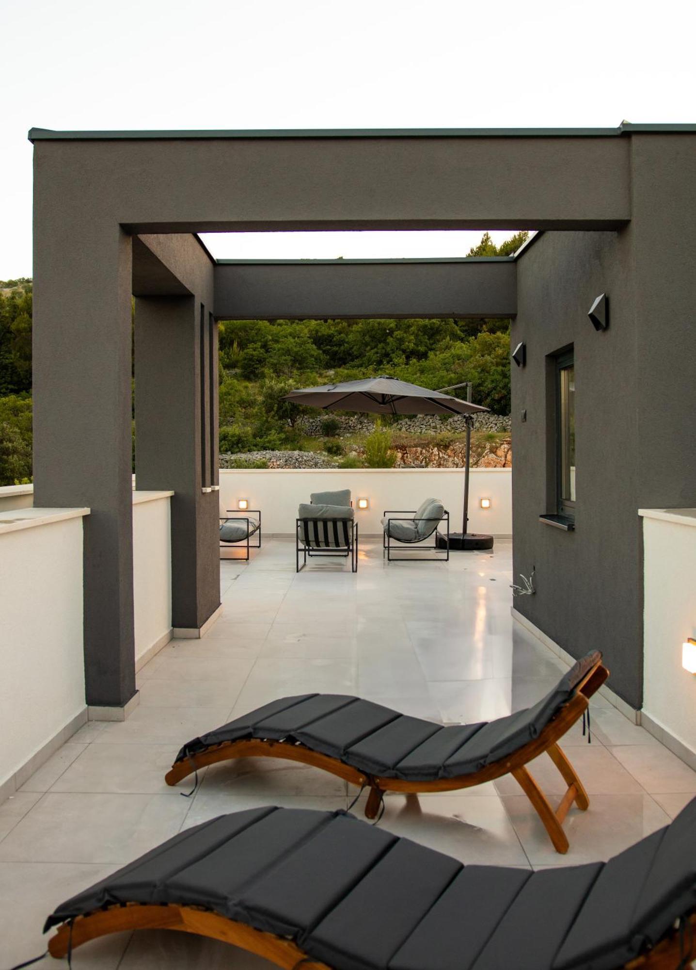 Villa Blue Horizon Donji Seget Zewnętrze zdjęcie