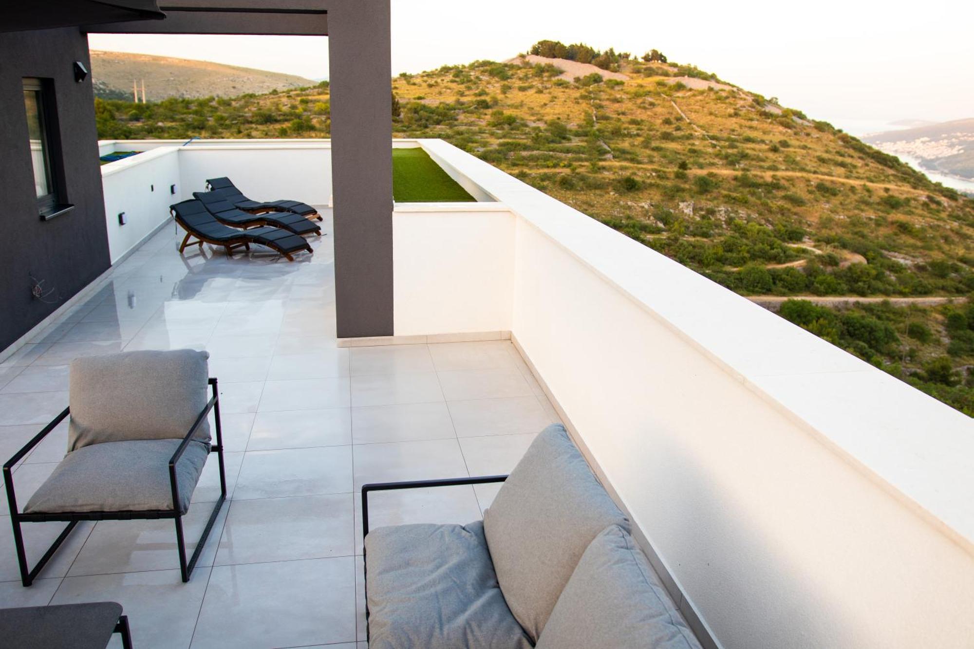 Villa Blue Horizon Donji Seget Zewnętrze zdjęcie