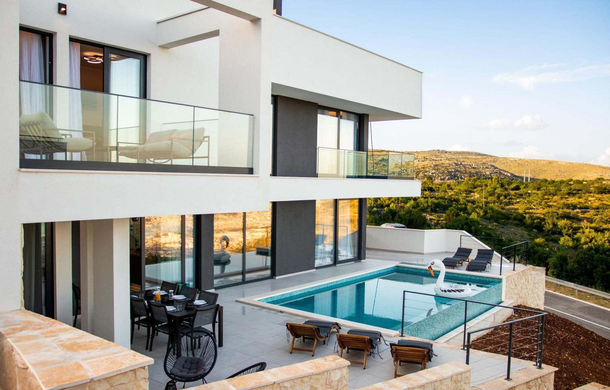 Villa Blue Horizon Donji Seget Zewnętrze zdjęcie